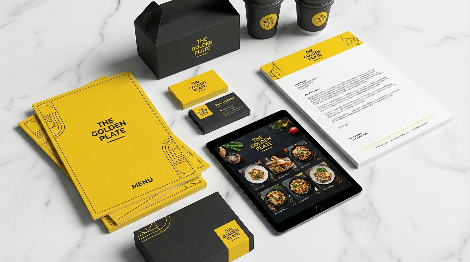 Identité Visuelle Unifiée - Branding complet et cohérent